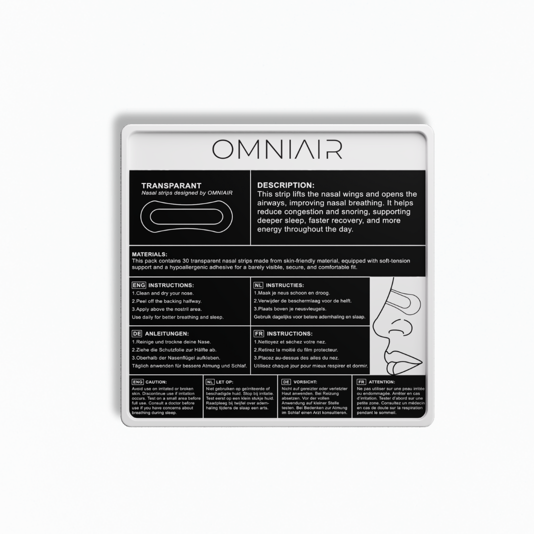Nasal Strips - Daily | Transparent