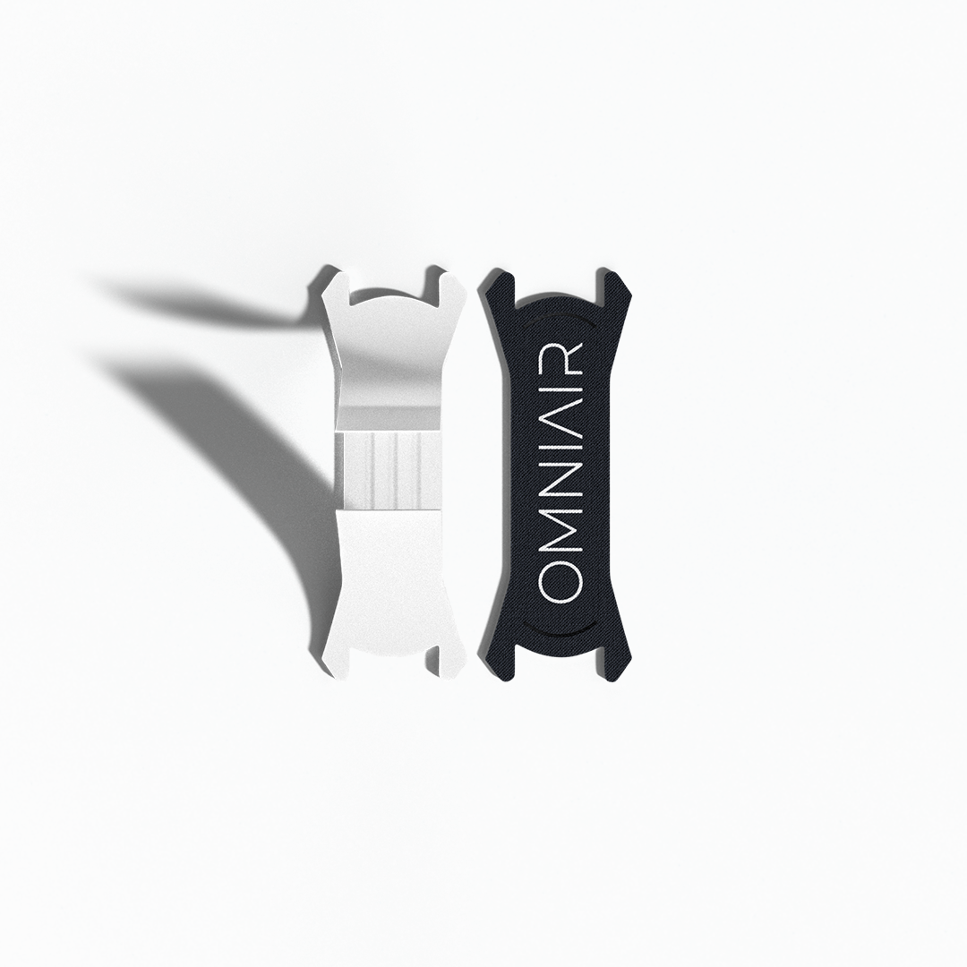 Zwarte Satijnen Sport Neusstrips