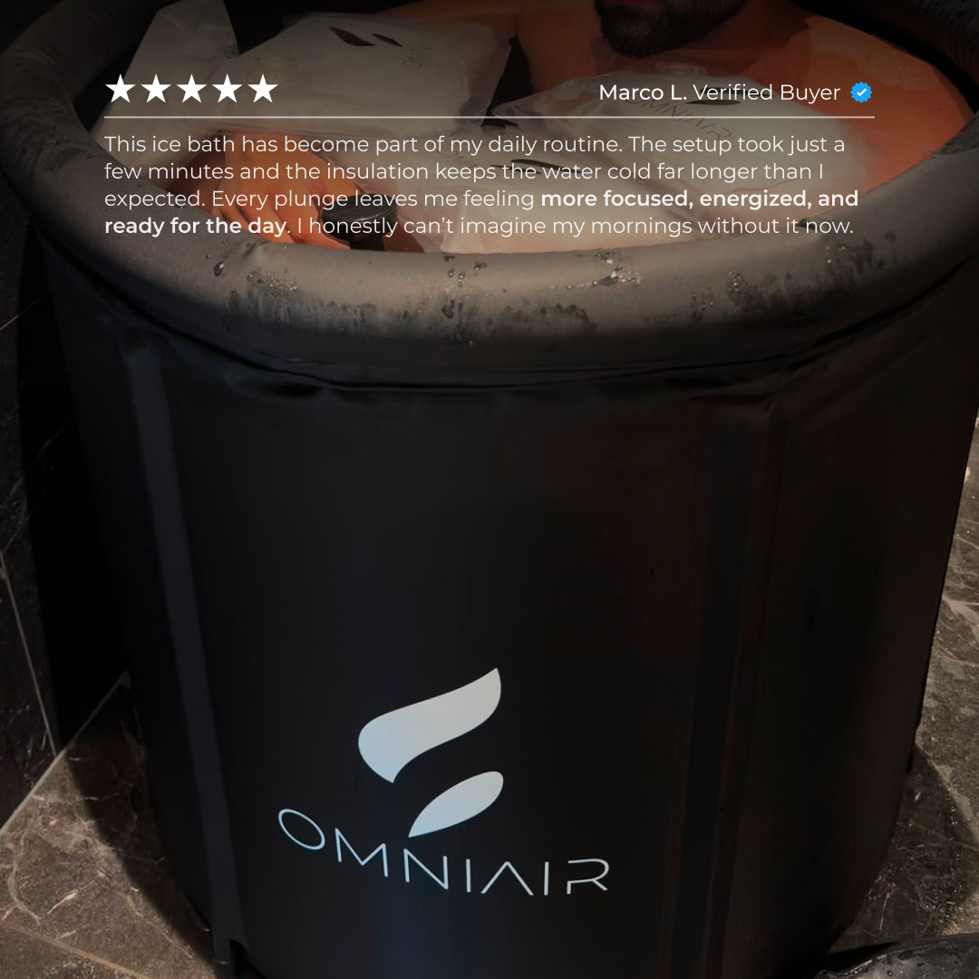 OMNIAIR portable cold plunge bath Round Original
