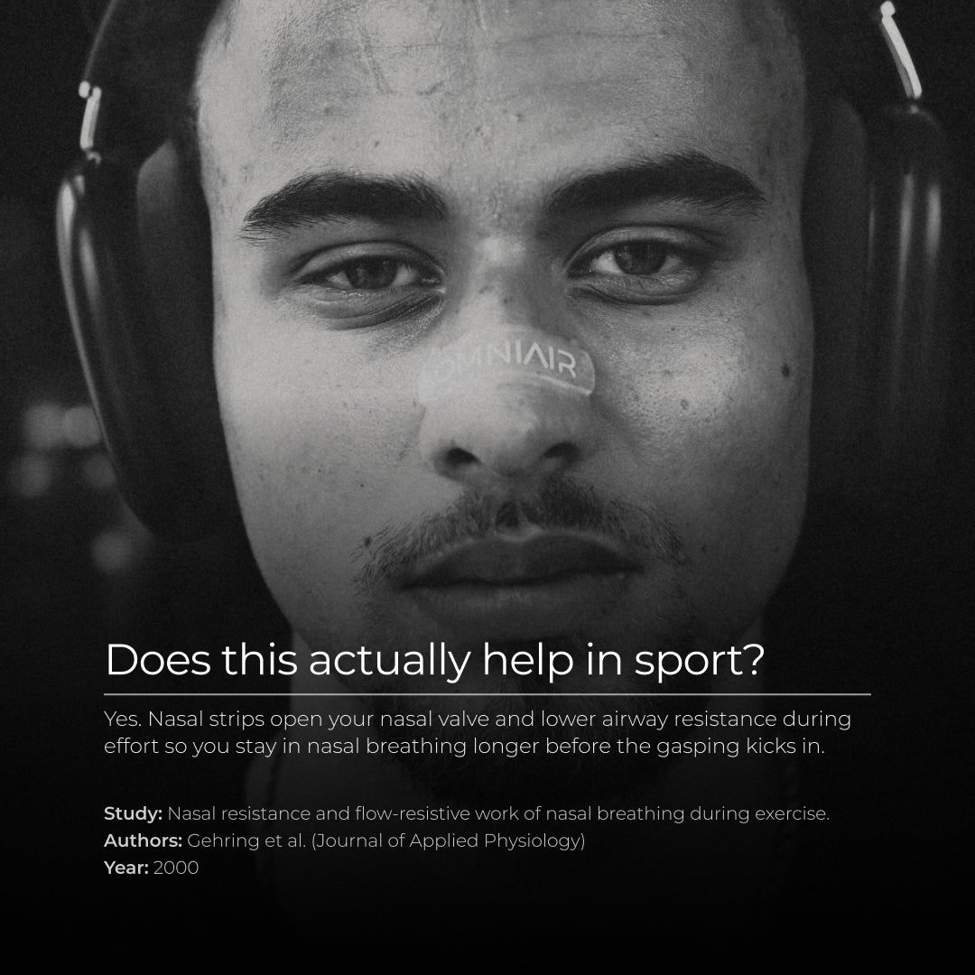 Neusstrips - Sport | Transparant