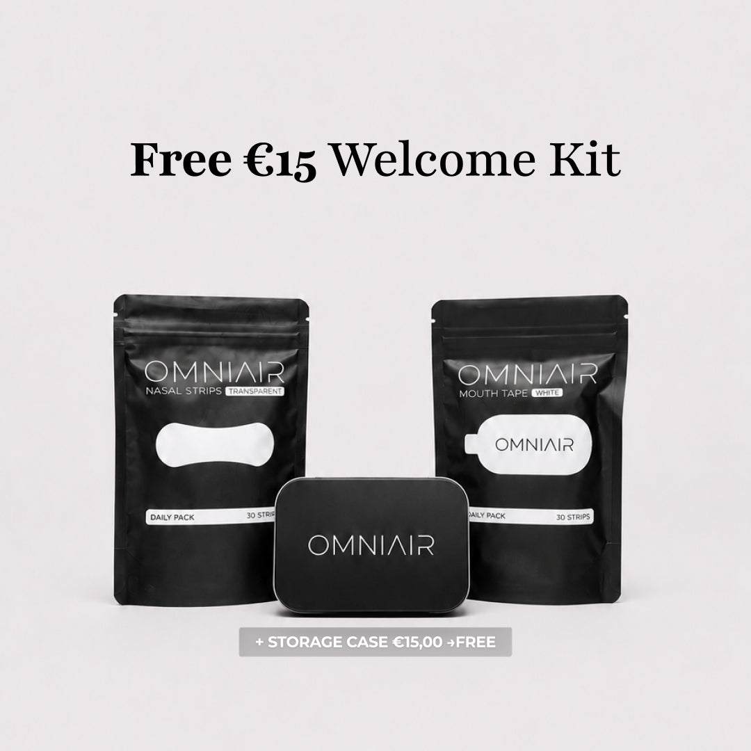 OMNIAIR Daily Breathing Bundle | Nasal Strips + Mouth Tape