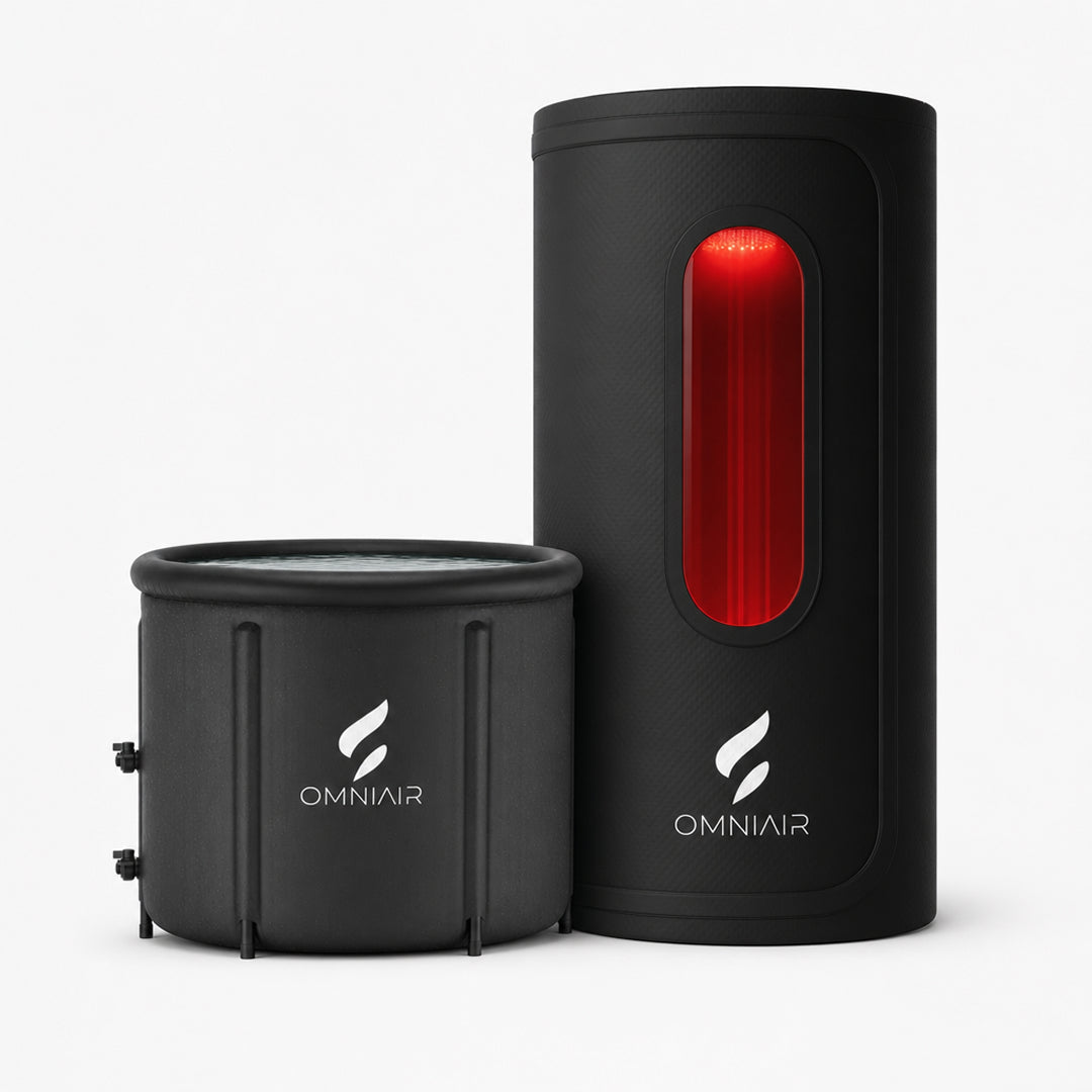 Hot & Cold Recovery Bundle | Sauna Pod + Ice Bath