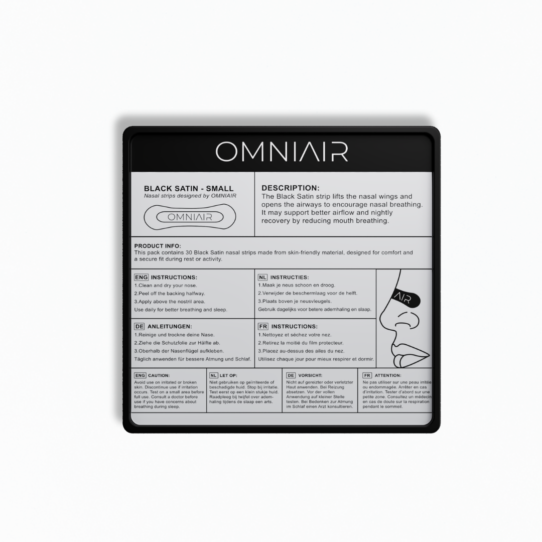 Nasal Strips - Small | Black