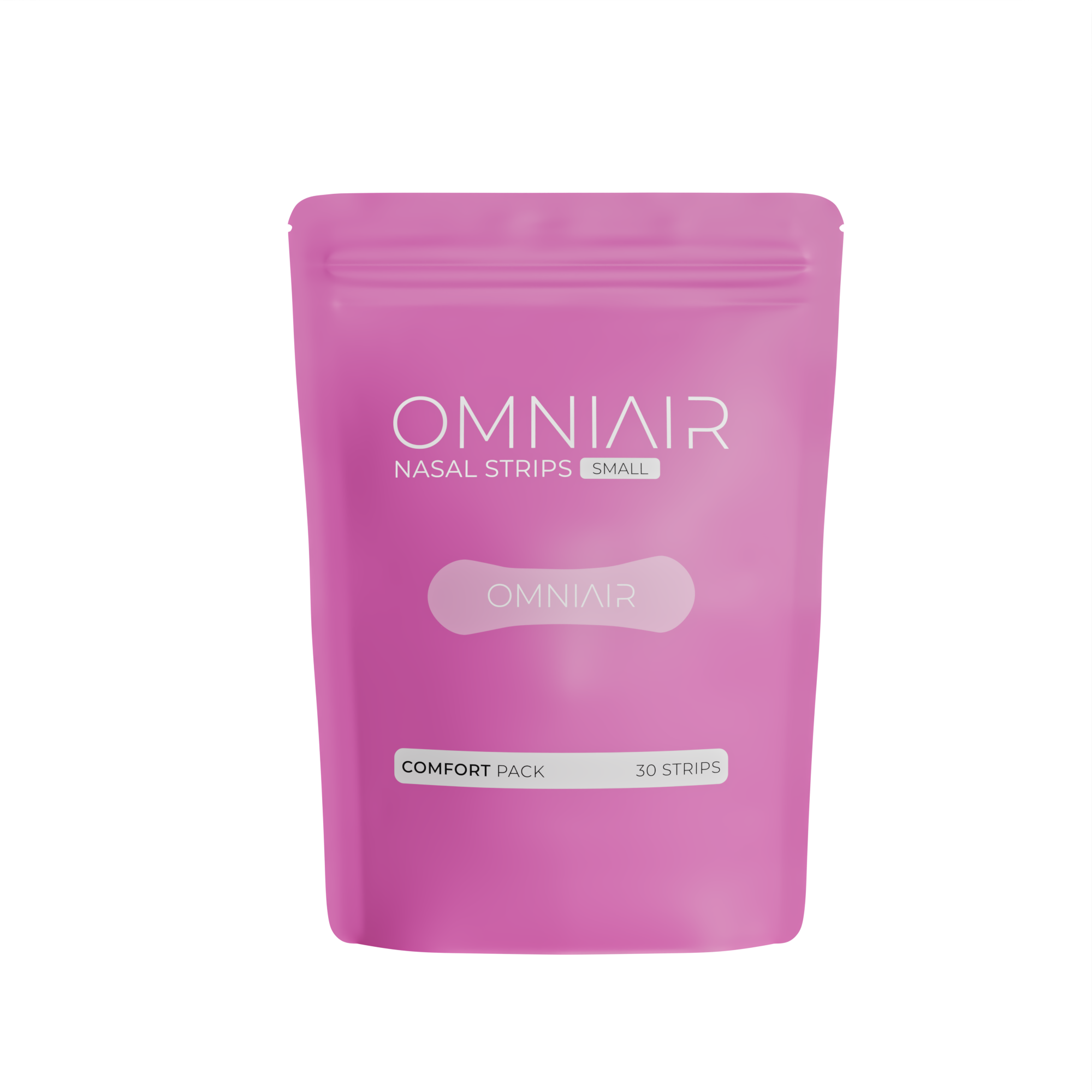 Small Pink Satin Nasal strips