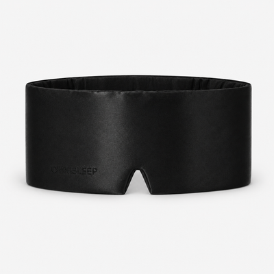Sleepmask Black | 22 Momme Mulberry Silk